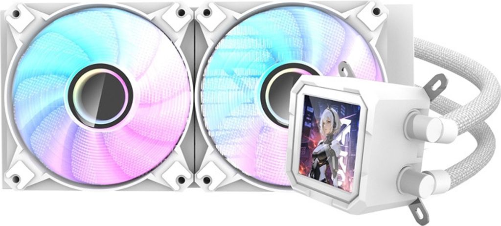 darkFlash Darkflash DV240S CPU water cooler (white)