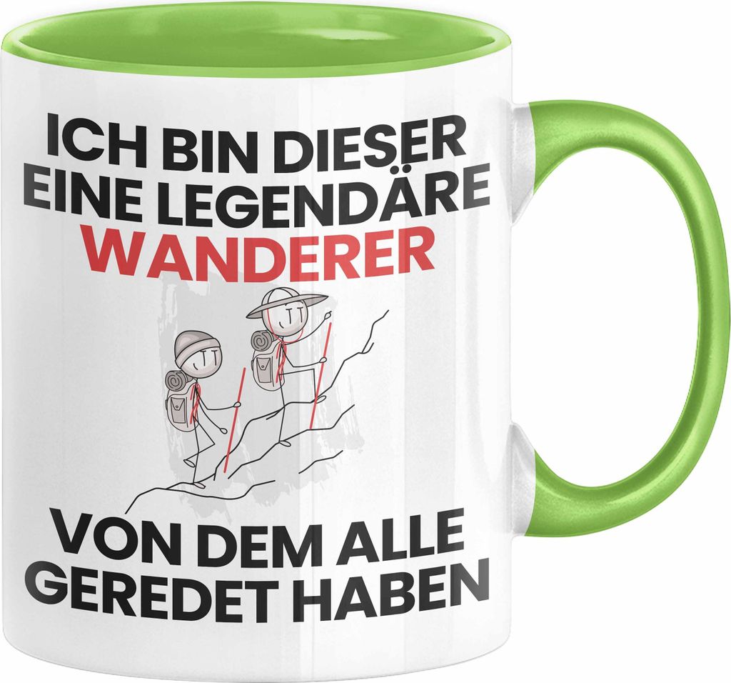 Wanderer Geschenk Tasse Lustige Geschenkidee Geburtstag für Produktbild 
