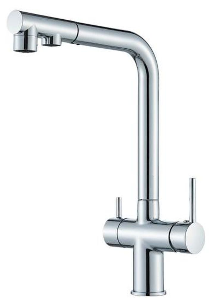 3-Wege Küchenarmatur Venom mit Wasserfilter-Anschluss, Produktbild 