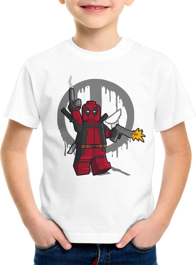 A.N.T. Brick Mercenary Kinder T-Shirt comic baustein