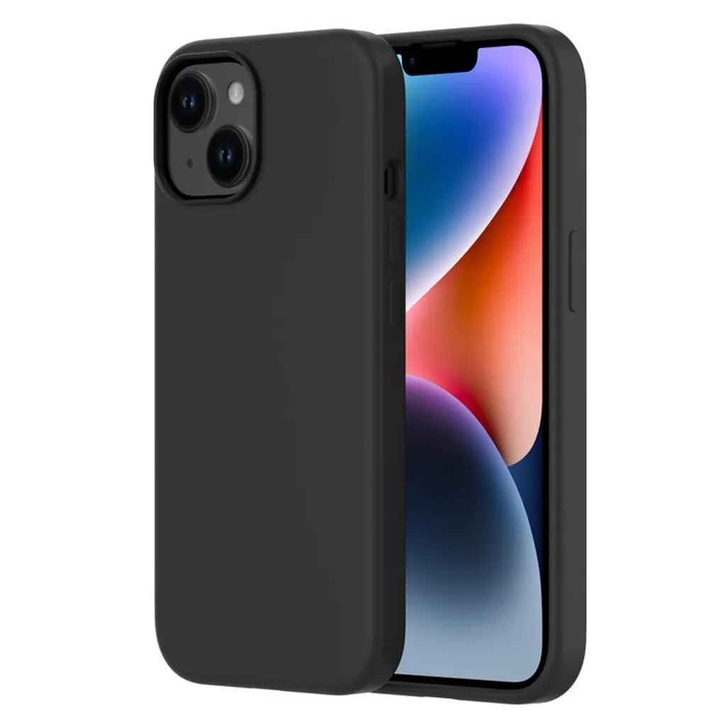 Coque QDOS Touch Pure pour iPhone 15 Plus compatible Snap MagSafe Noir