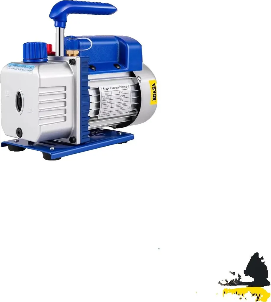 Pompe à vide 3 CFM 220V EU - Débit performant et construction robuste