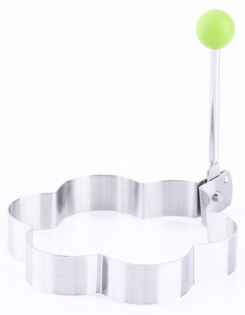 1 Stück Pflaumen-Gebratene Ei-Form aus Edelstahl mit Ringen und Pfannkuchenform