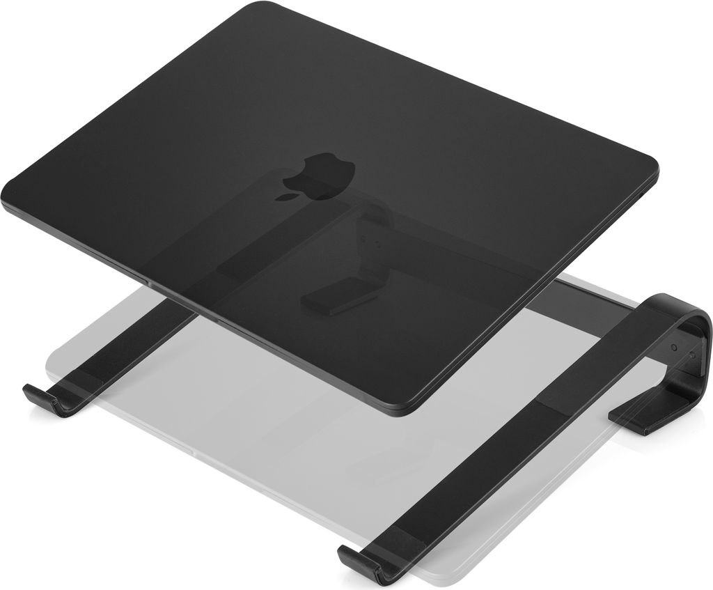Spacetronik - Ergonomický stojan na notebook v čiernej Obrázok produktu 
