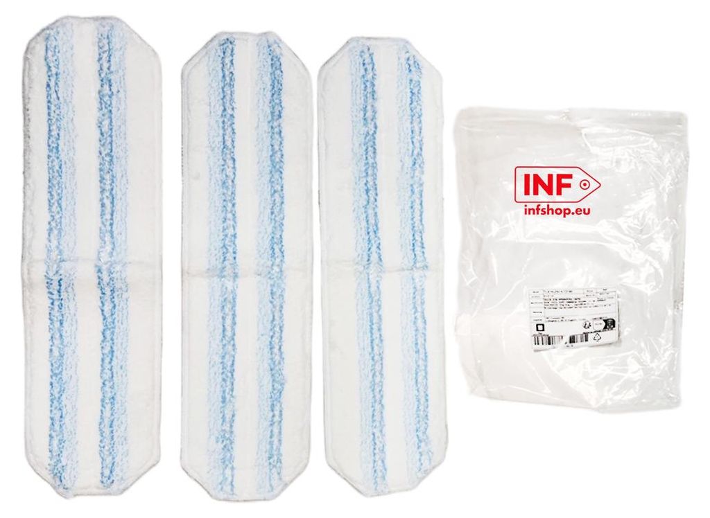2 Panni In Microfibra Ricambio Per Scopa A Vapore Black+Decker - Lavabili, Alternativa FSMP20