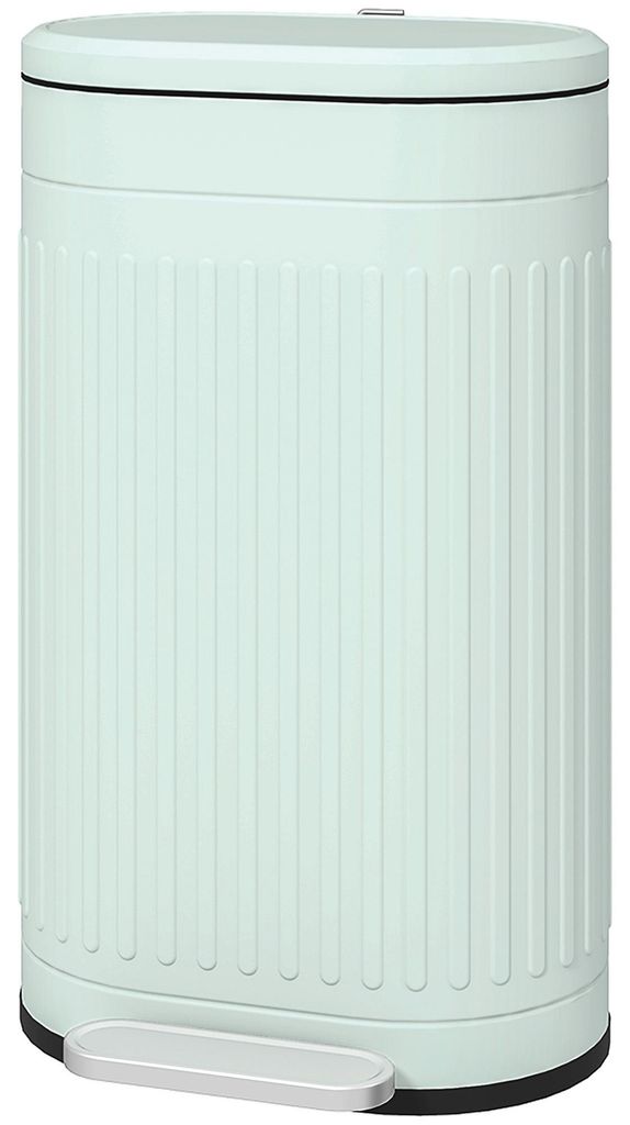 HOMCOM Mülleimer 30L Treteimer Abfalleimer mit Deckel Produktbild 