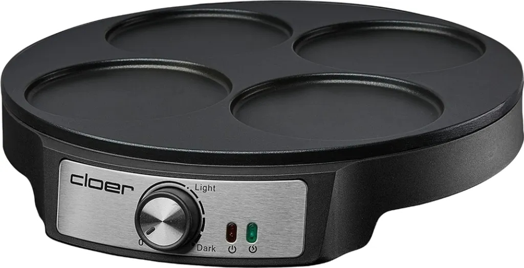 Piastra per Pancake Cloer 6625 1200W - Ideale per Mini Pancake e Blinis