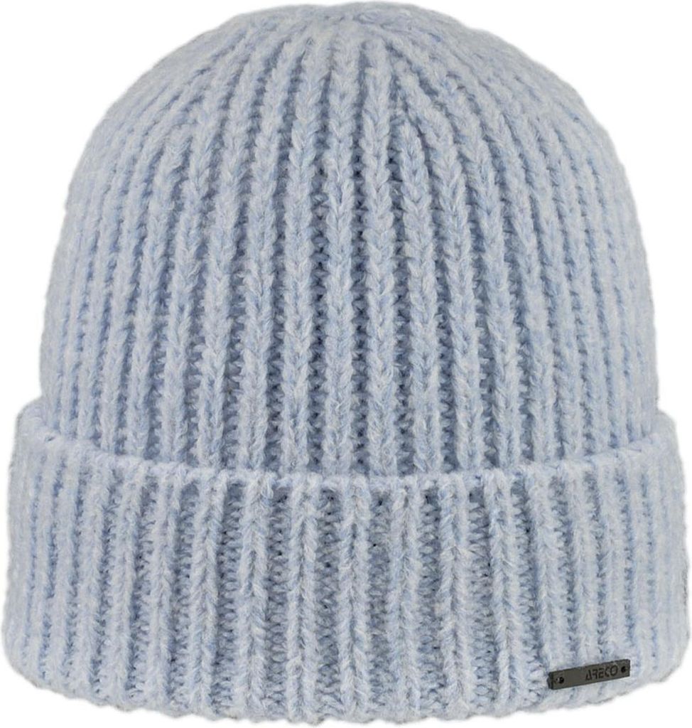 Areco Beanie Fleecy Mütze hellblau