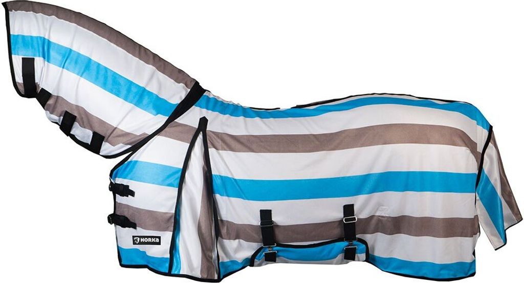 Horka Ballistic Mesh Anti-fliegendecke Blau 145-195 cm Blau 145-195 cm