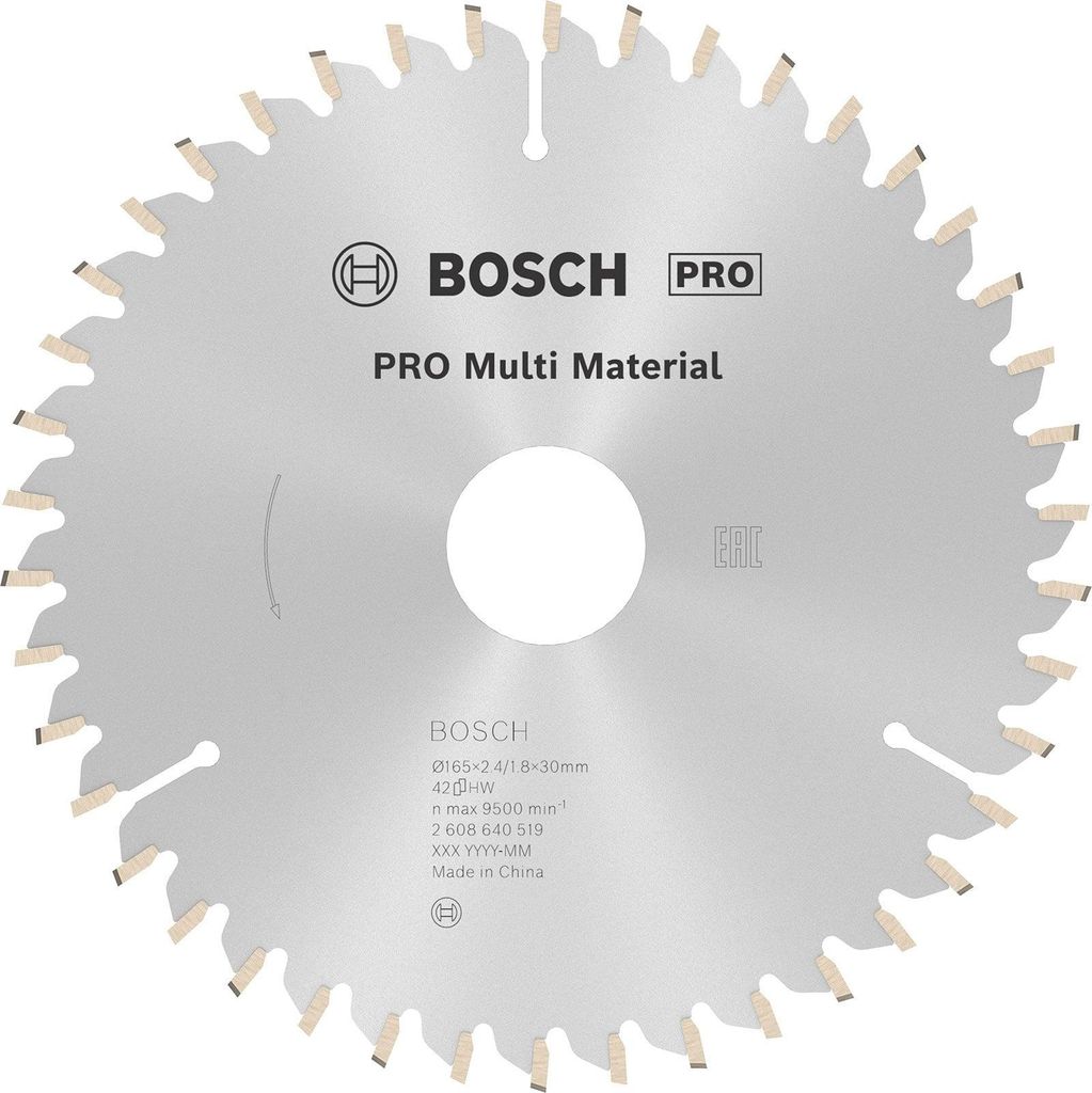 Bosch PRO MultiMat KSB, 165x2,4x30 mm Immagine del prodotto 