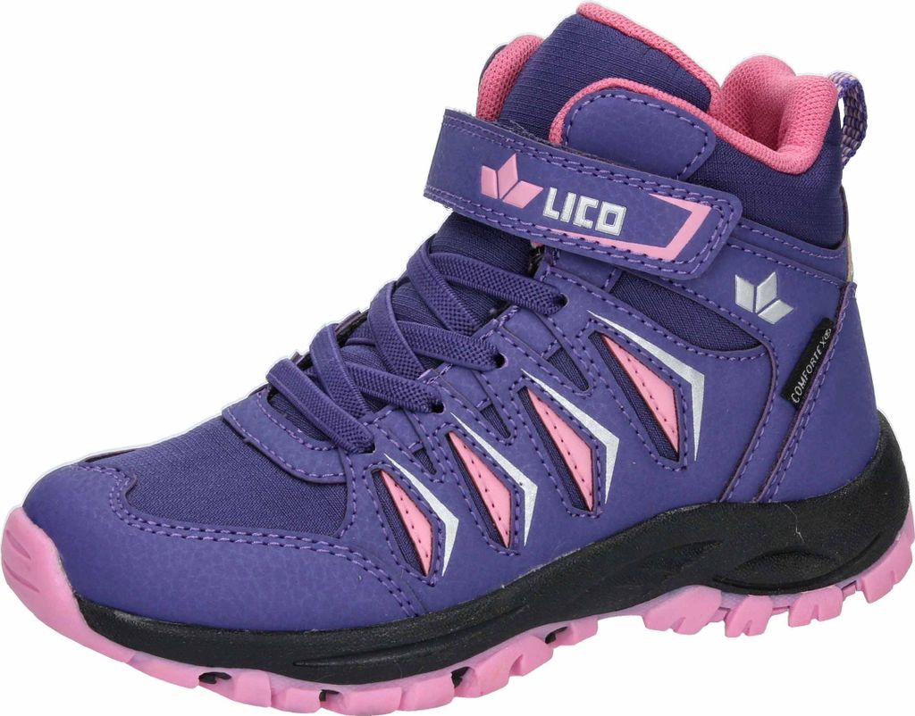 Lico Sines VS Klettstiefel Violett in Gr. 27