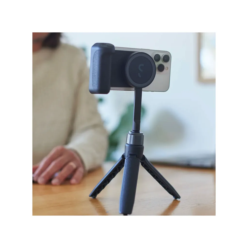 Trépied smartphone pour vlog Shiftcam Snappod Pink nomade - 2