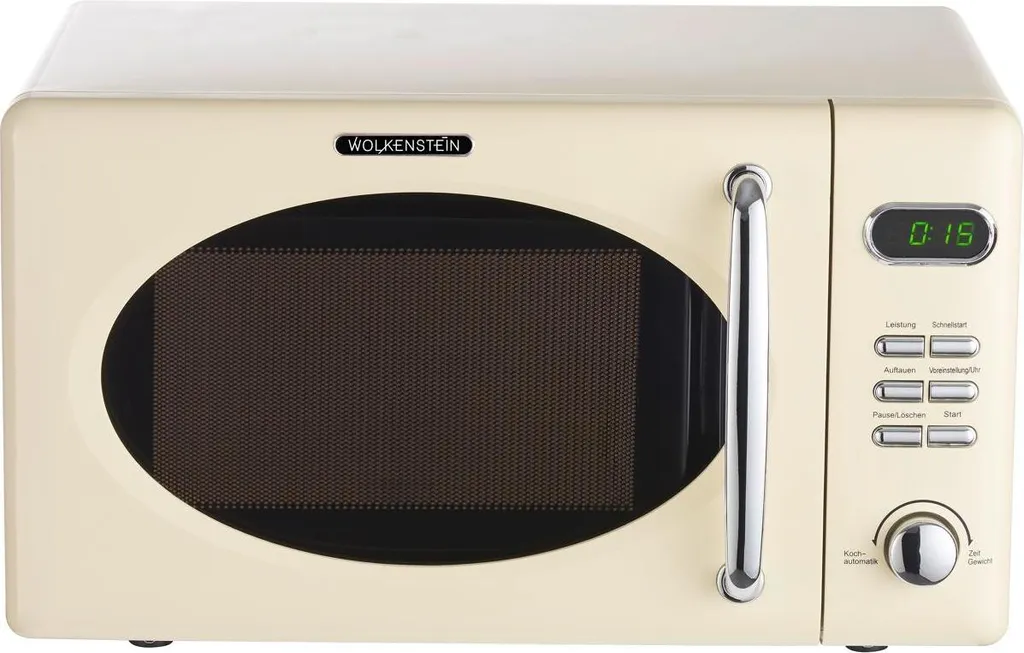 Wolkenstein WMW720 SC Microonde Crema 700W | Facile per Tutta la Famiglia