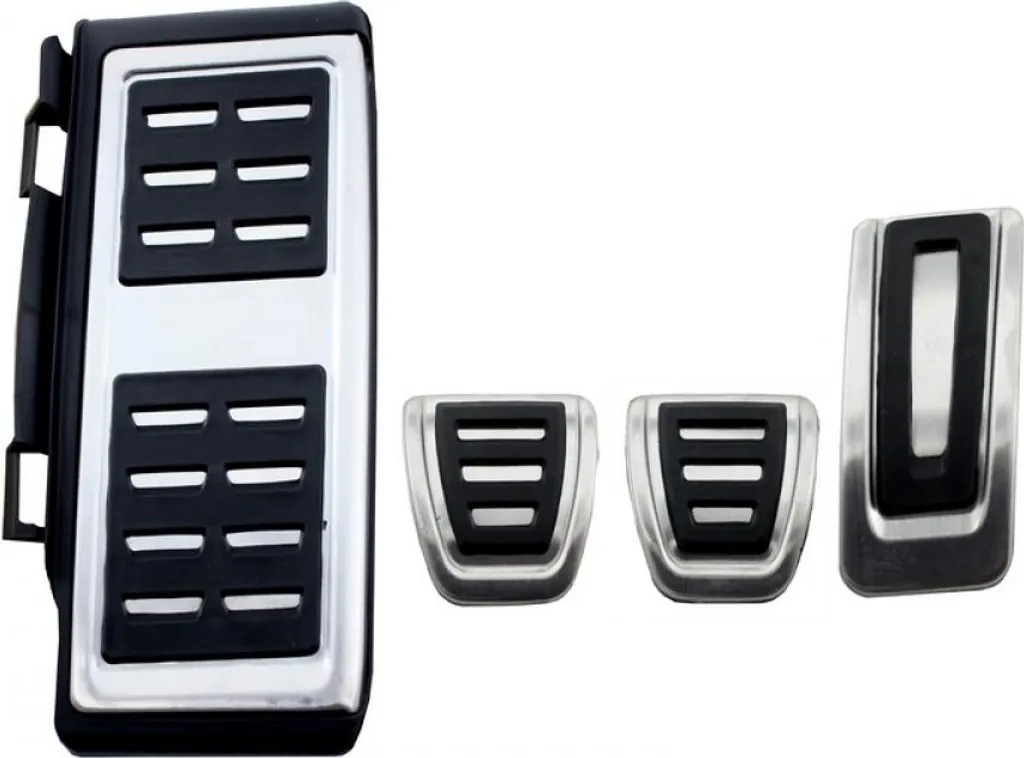 Kit pédale sport pour Golf Passat Tiguan A3 Leon manuel en inox brossé