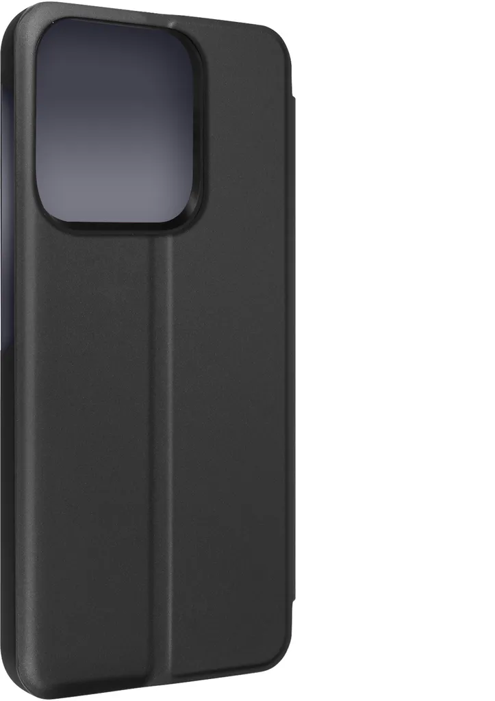 Cover Elegante Specchio per Xiaomi Redmi 12C - Avizar Stand Nero