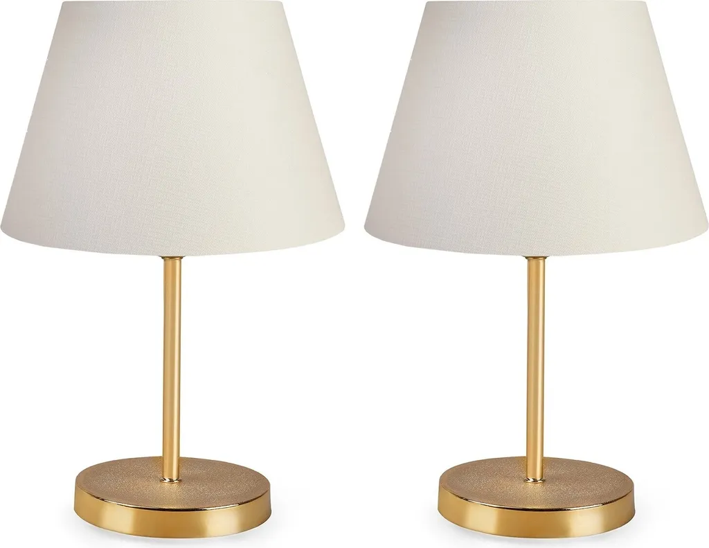 Éclairage Douceur Anti-Éblouissement : Lampe Crème PVC AYD-2333 37cm