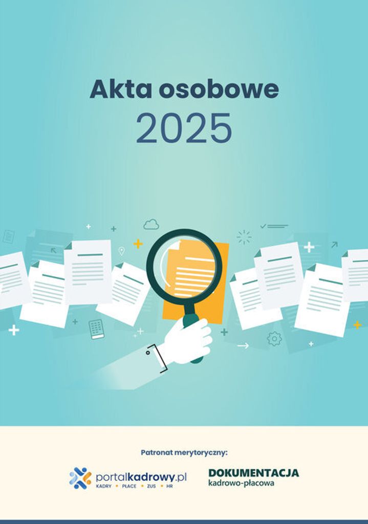 Akta osobowe 2025 - Opracowanie Zbiorowe (Buch auf Polnisch)