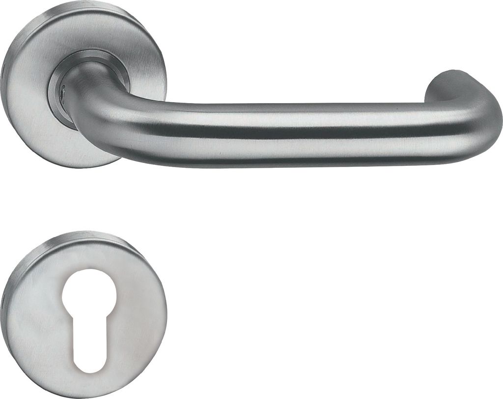 Objekt-Garnitur U-Form FS FH DIN 18273 VA D/D f.TS 38-45mm PZ DIN L/R