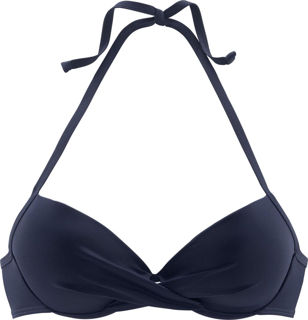 s.Oliver Push-Up-Bikini-Top marine Größe 38 Cup A