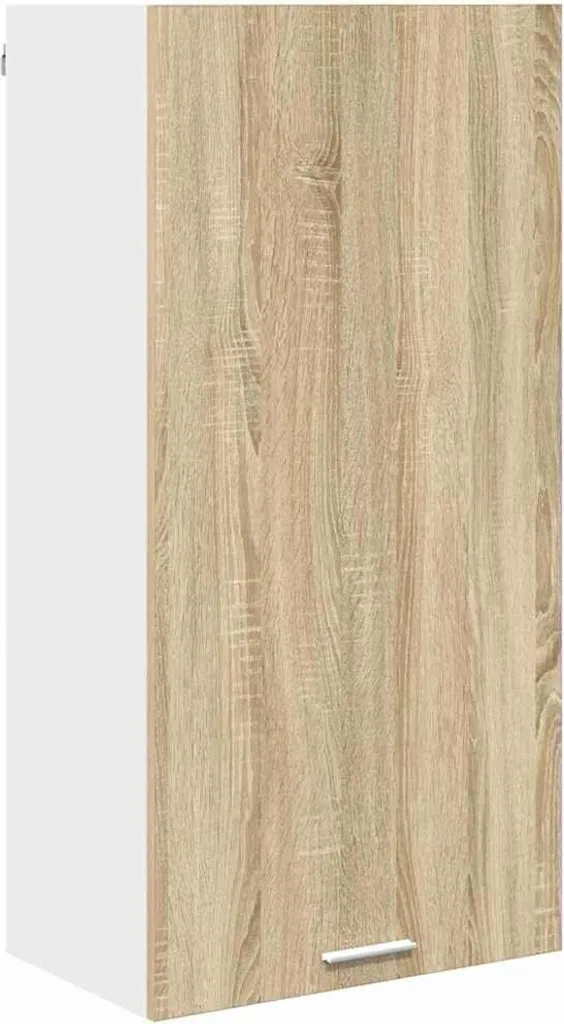 SYFAX Armadio Sospeso 50x31x100 cm | Organizza la Cucina in Quercia e Bianco