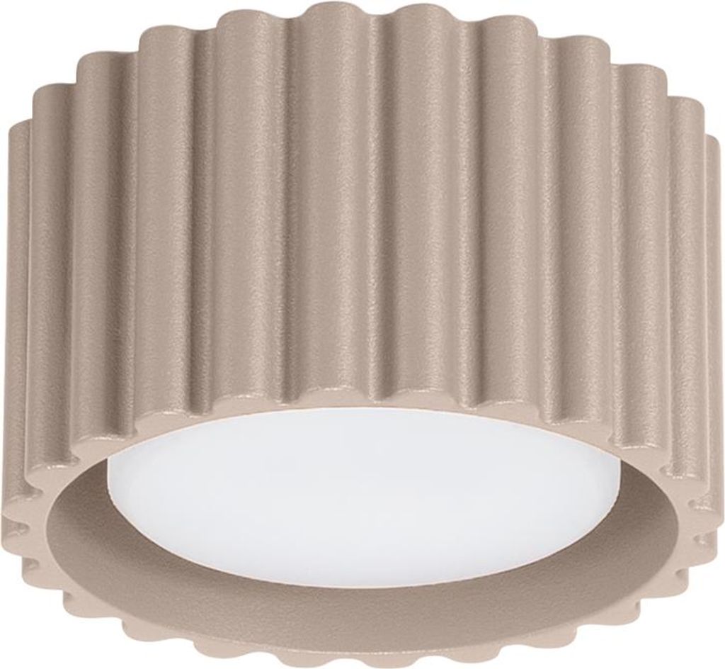 Plafond AURA 1 taupe Gx53 1xGx53 10W Aluminium 6x10x10cm Sollux Lighting