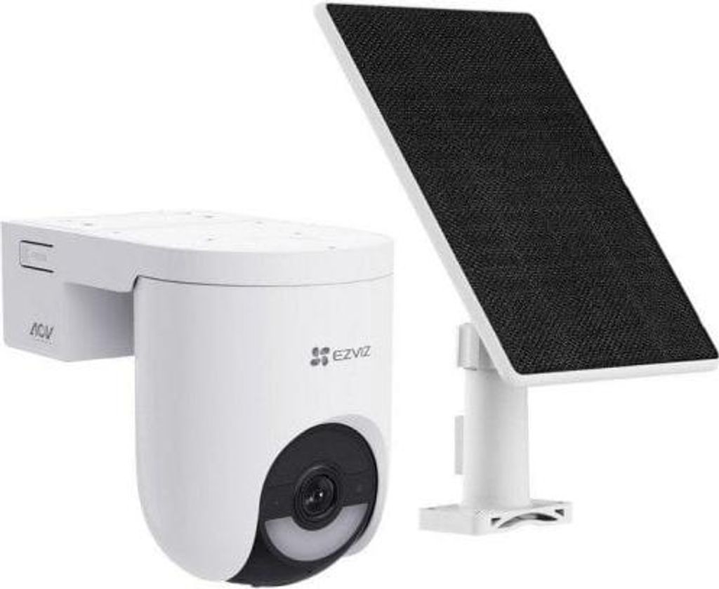 EZVIZ HB8 Lite 4G 2K IP-Kamera Nachtsicht Außenbereich Solarpanel Zweiwege-Audio KI Sprachsteuerung