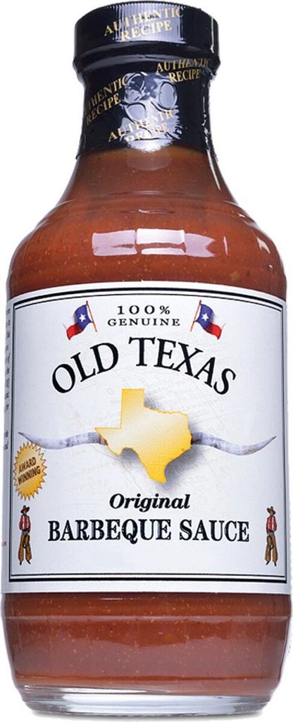 Old Texas rauchige und würzige BBQ Sauce mit Raucharoma Produktbild 