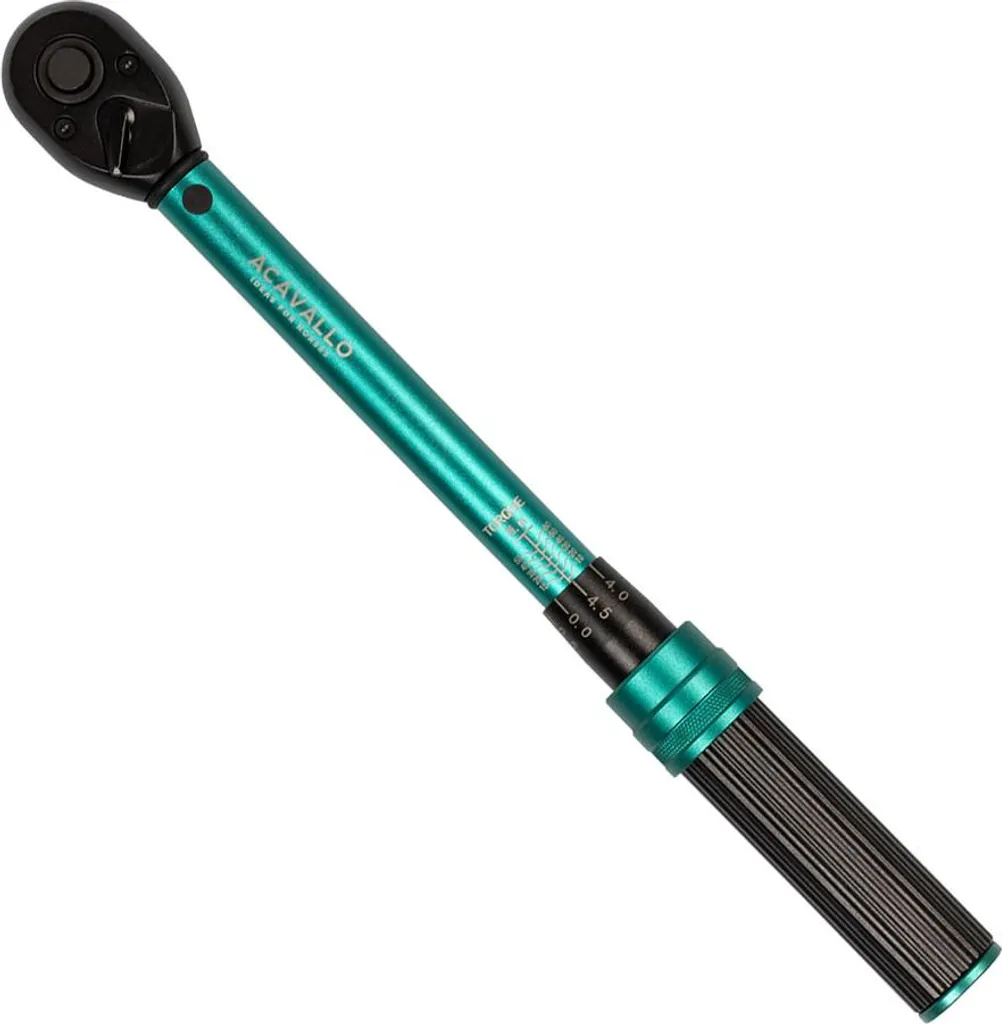 Serrage précis pour vélo et moto : Clé Acavallo 3/8'' transparente