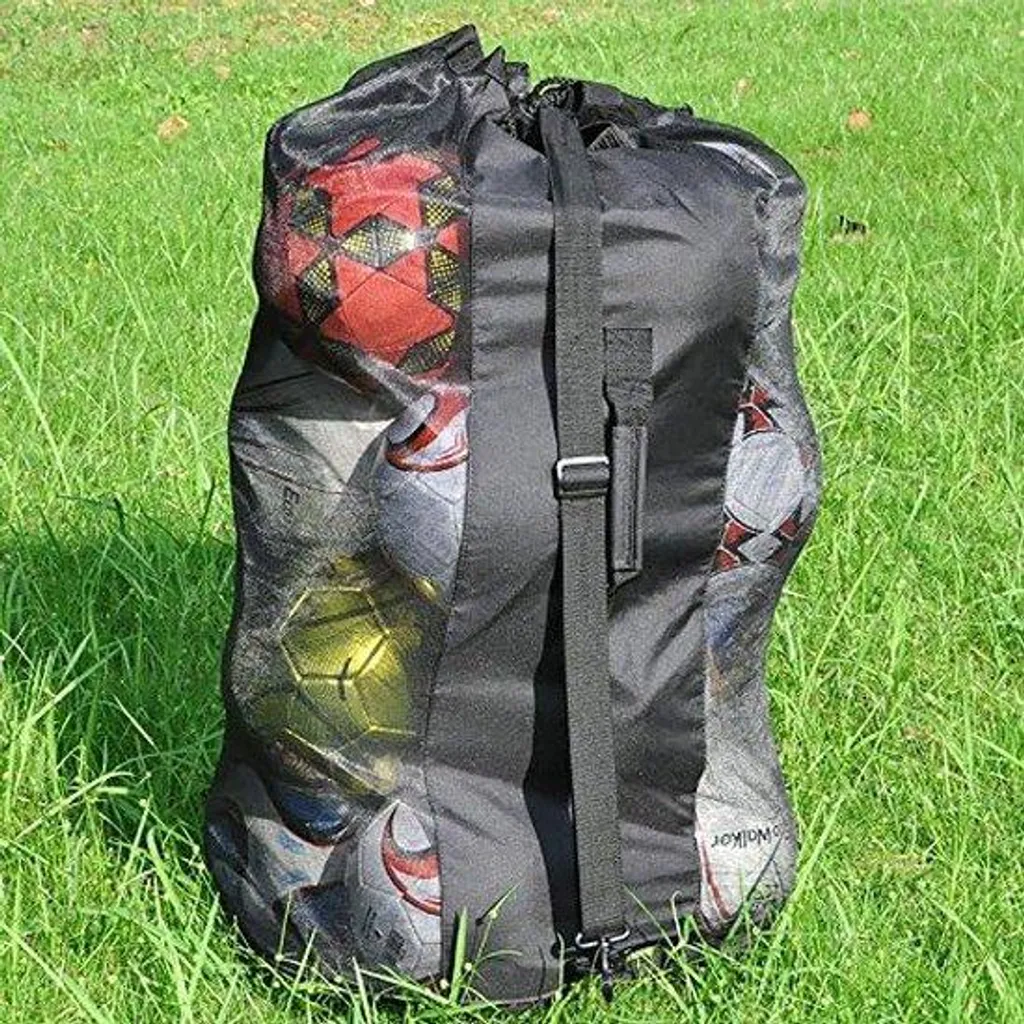 Sac porte-ballons de foot 16 unités Netweave : transport sans douleur