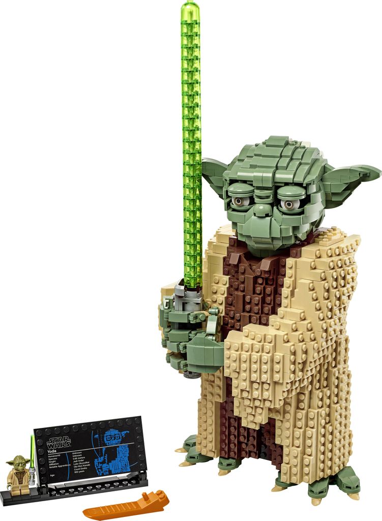 LEGO 75255 Star Wars Yoda Bauset, Sammlermodell mit Produktbild 8