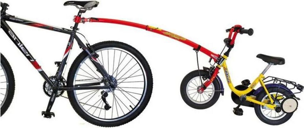 Trail Gator Tandem Tow Bar Fahrradanhänger Rot  Junge Rot Produktbild 