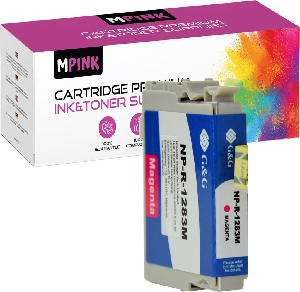 Druckerpatronen für Epson T1283 Magenta S22 SX125 230 235 420 Series