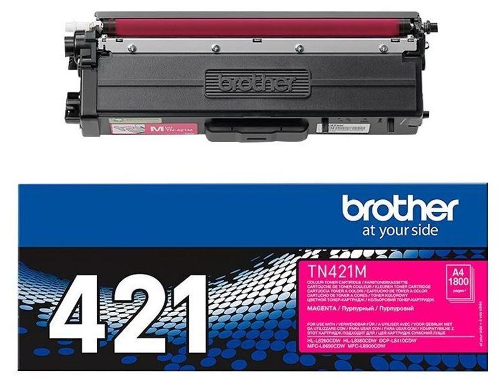 Brother TN421M Kit toner originale Brother magenta Immagine del prodotto 