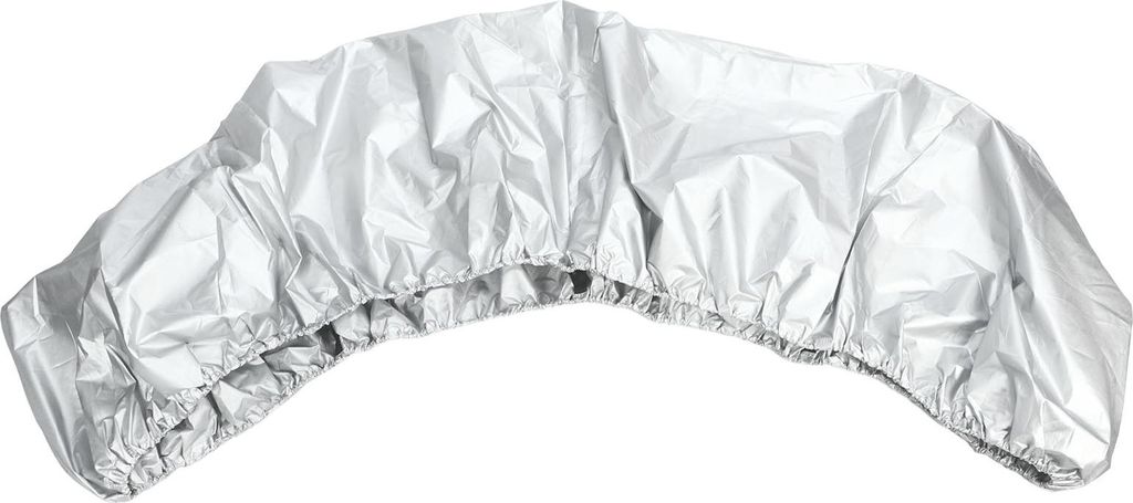 Bootsabdeckung, Oxford-Stoff, Kajak, Kanu, wasserdicht, UV-beständig, Staubschutz, Silber, 3,1–3,5 m