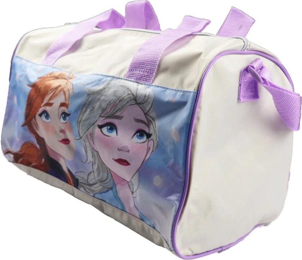 Disney Die Eiskönigin Anna Elsa Kinder Sporttasche – Beige Produktbild 