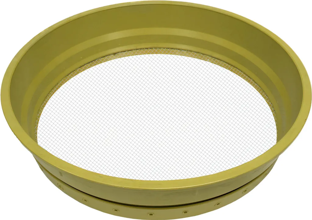 Tamis complet 450 mm NO. 8 pour filtration de chantier et granulats