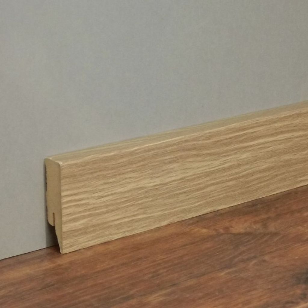 Sockelleiste / Fußleiste / Bodenleiste Lecco-7 (72730) - Eiche matt geölt