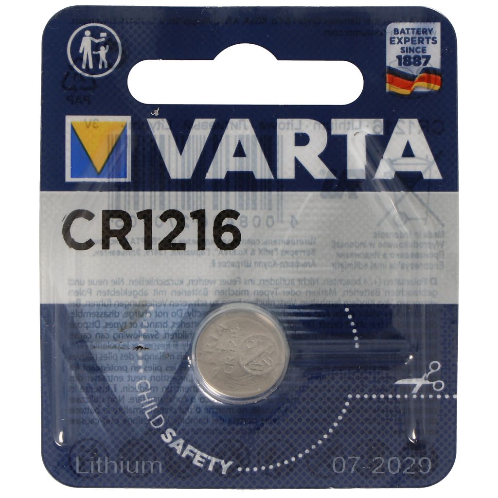 1 Varta electronic CR 1216 Obrázok produktu 
