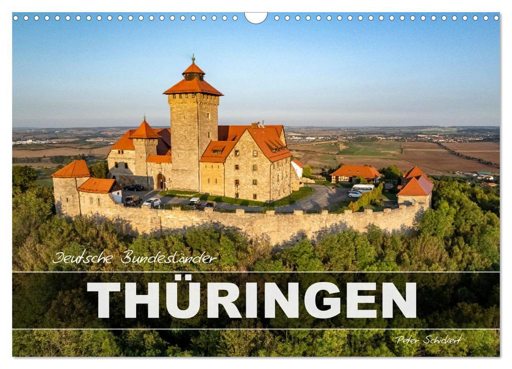 Deutsche Bundesländer - Thüringen (Wandkalender 2027 DIN A3 quer), CALVENDO Monatskalender