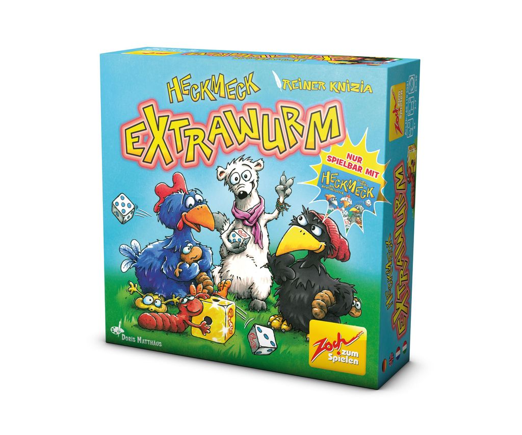 Jeux Noris Heckmeck Extrawurm ; 601105081 Image du produit 