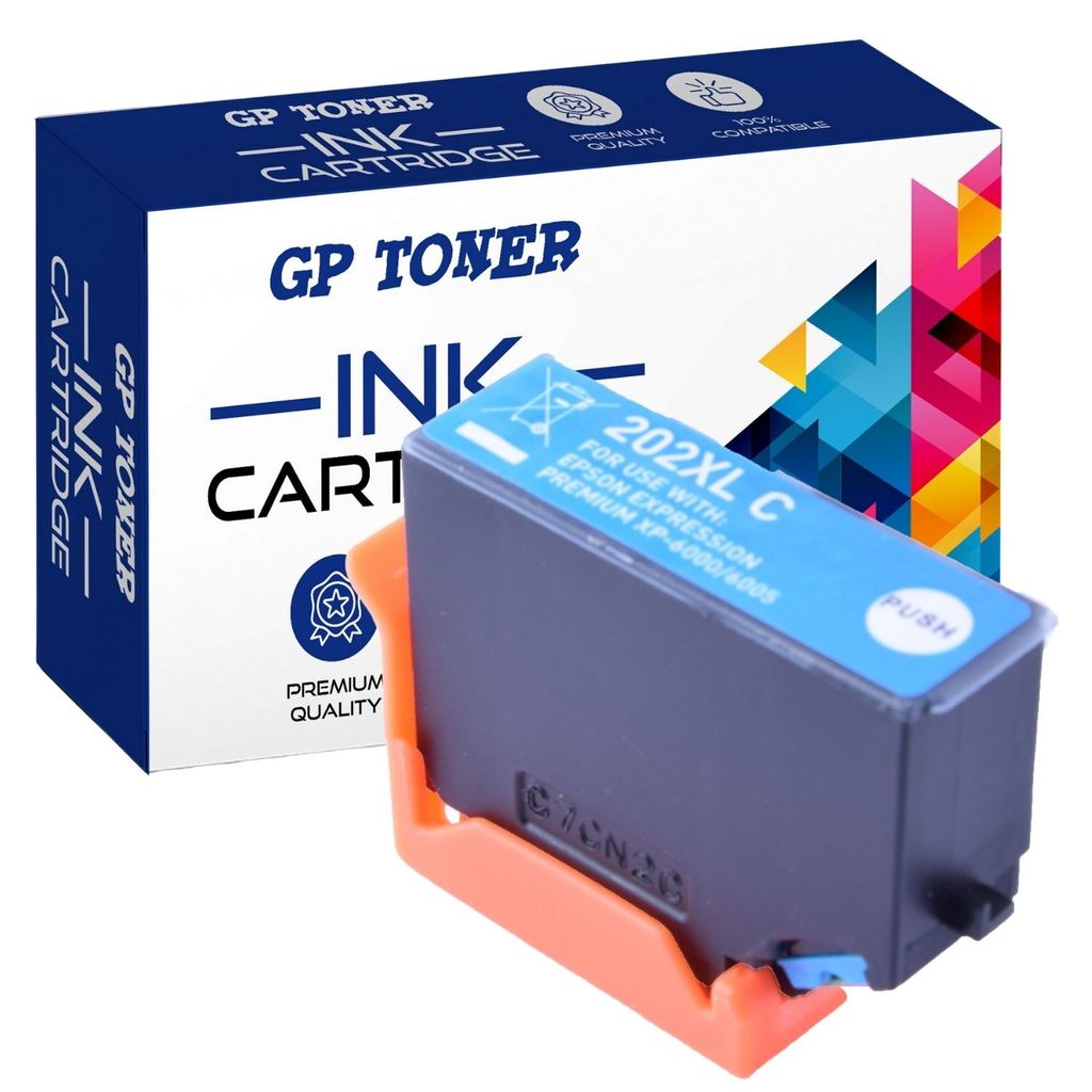 Tinte Cyan Kompatibel für Epson 202 XL Expression Premium Produktbild 