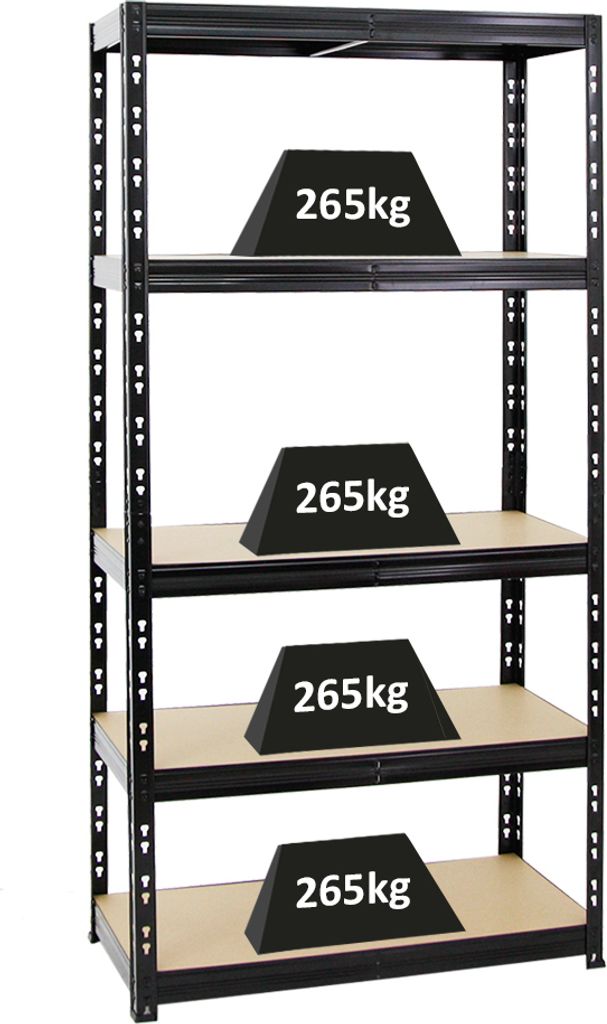 Schwerlastregal Tiger | HxBxT 180x90x45 cm |  Fachlast Produktbild 