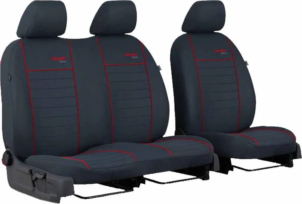 Coprisedili Rosso BUS Peugeot Expert I - Eleganza e Protezione Interni