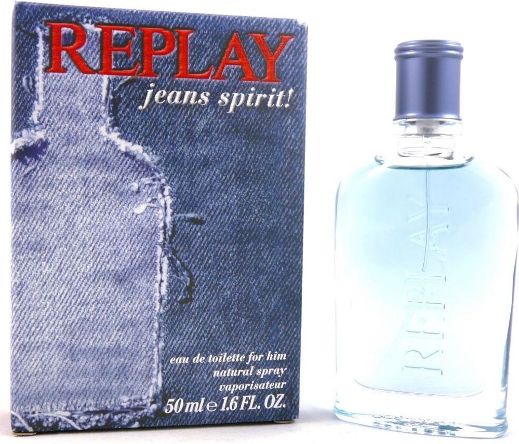 Replay Jeans Spirit for Him Eau de Toilette 50ml Produktbild 