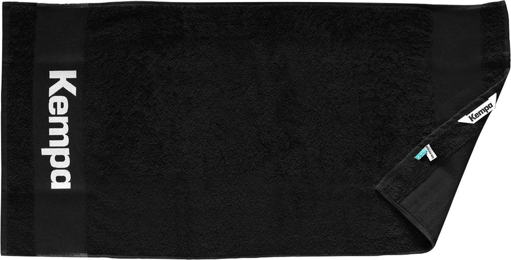 Kempa Handtuch klein schwarz/weiß schwarz/weiß -