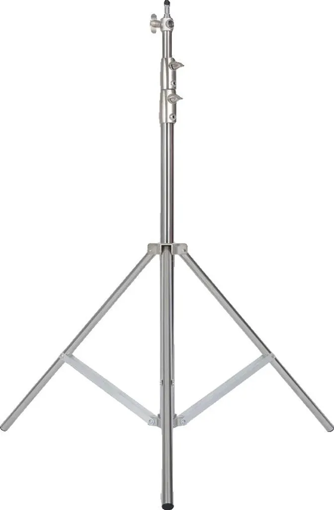 Trépied ultra léger en aluminium argenté avec rotule multidirectionnelle