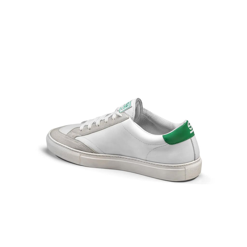 Sparco Time 77 Stoffschuhe – Weiß/Schwarz In Größe 36