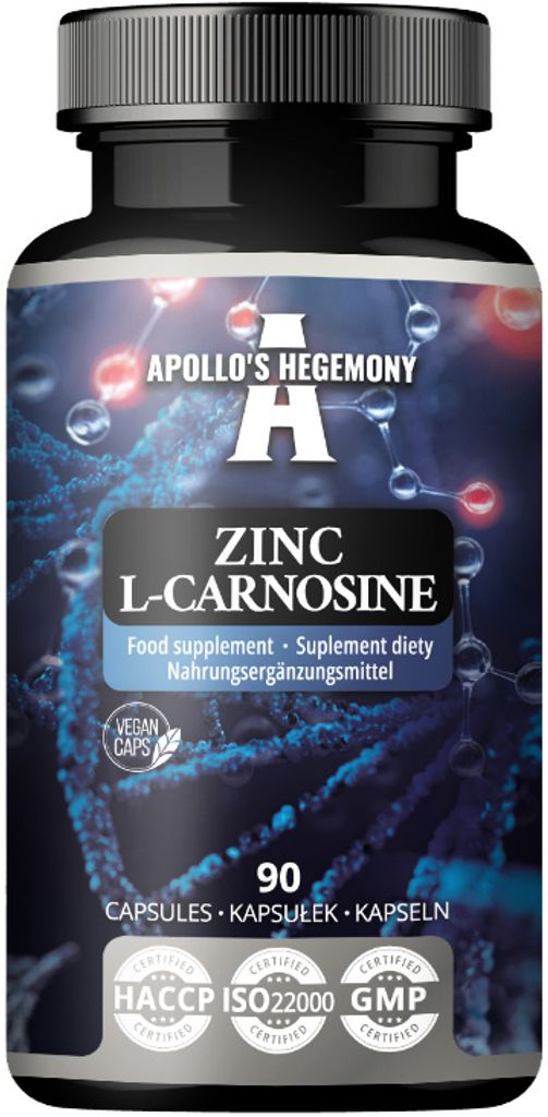 Zink L-Carnosin 37,5 mg pro Kapsel - 90 Vegane Kapseln Produktbild 