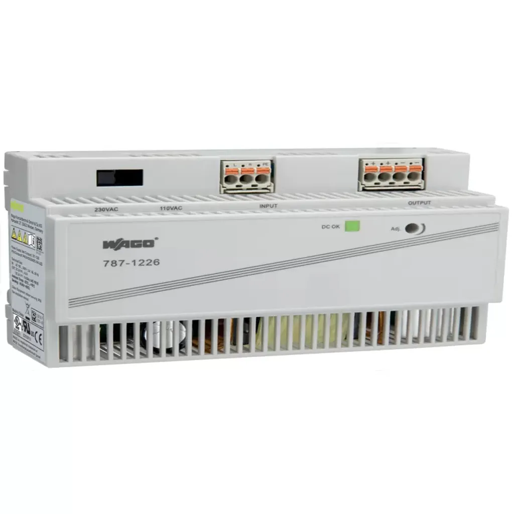 Alimentation WAGO 787-1226 24V 6A 144W pour profilé chapeau DIN-Rail