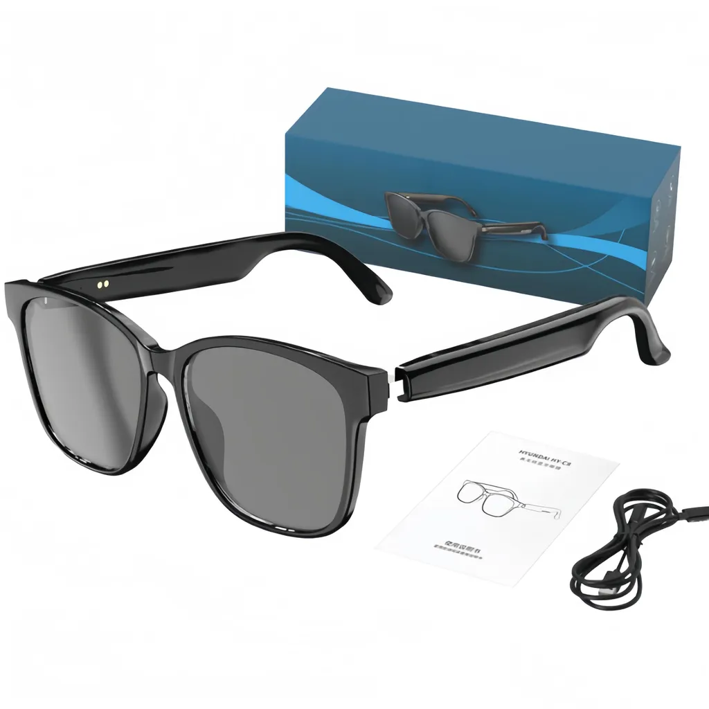 ZELURXX AI Lunettes intelligentes de traduction Bluetooth multilingue - 7